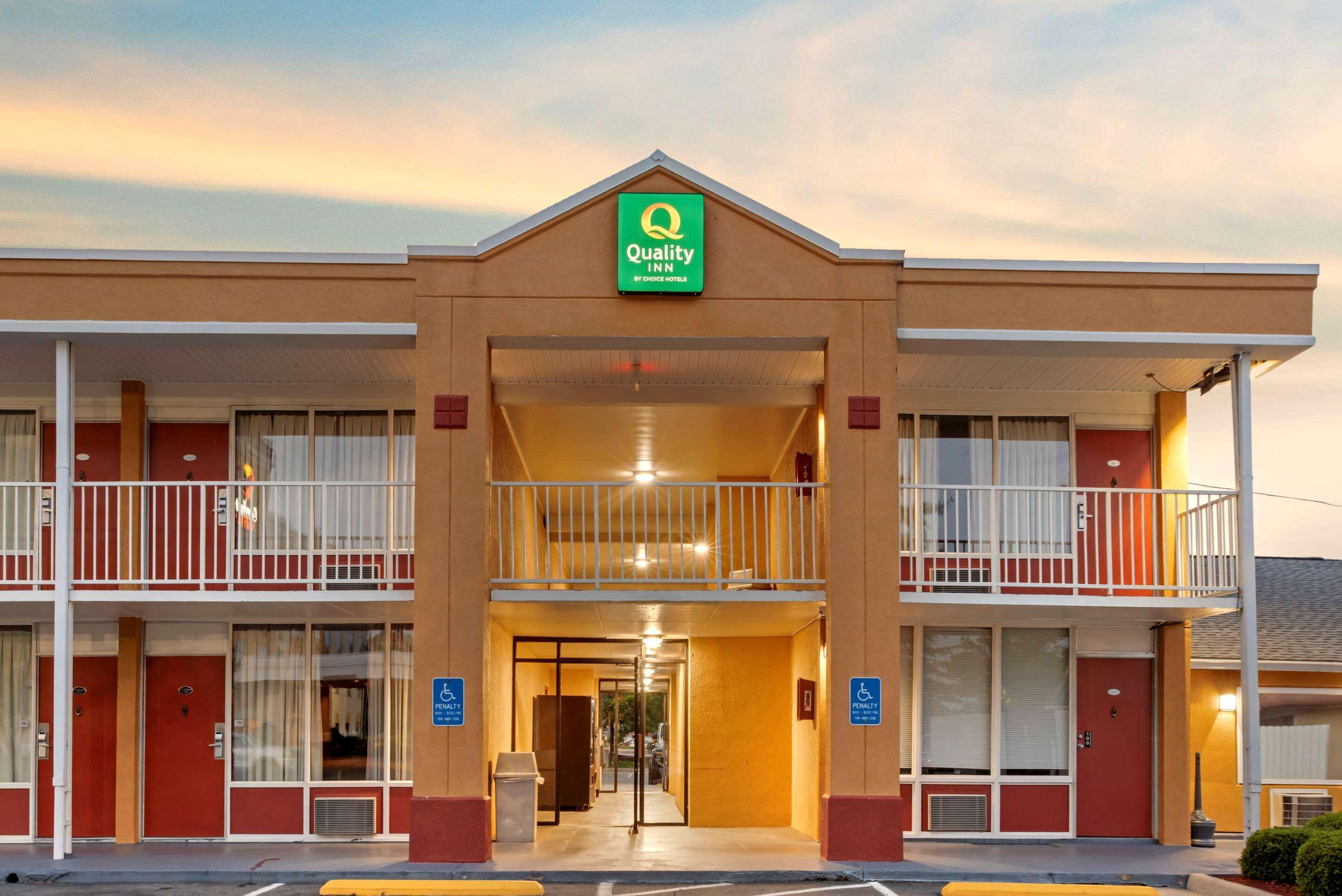 Quality Inn Fredericksburg Near Historic Downtown Esterno foto