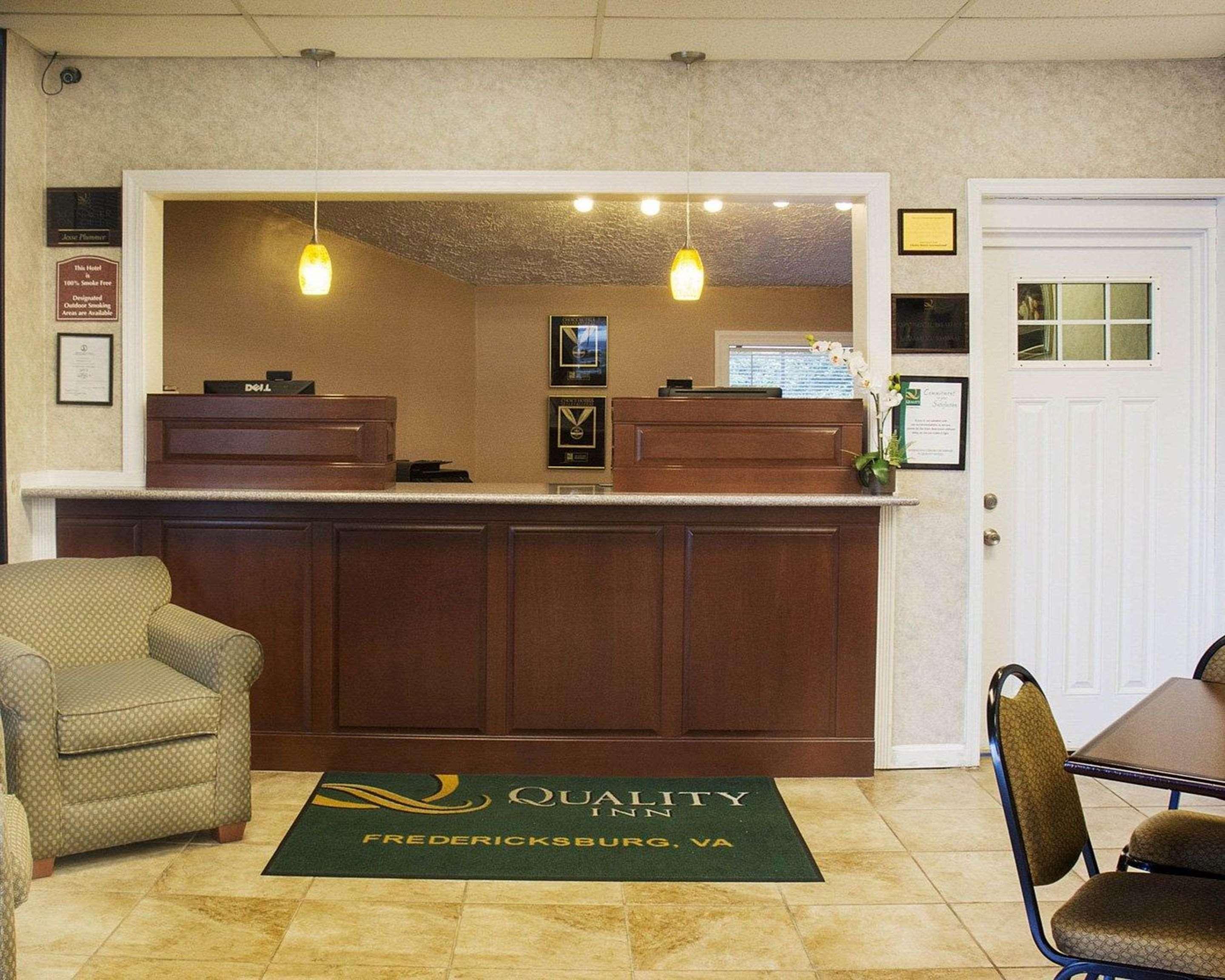 Quality Inn Fredericksburg Near Historic Downtown Esterno foto
