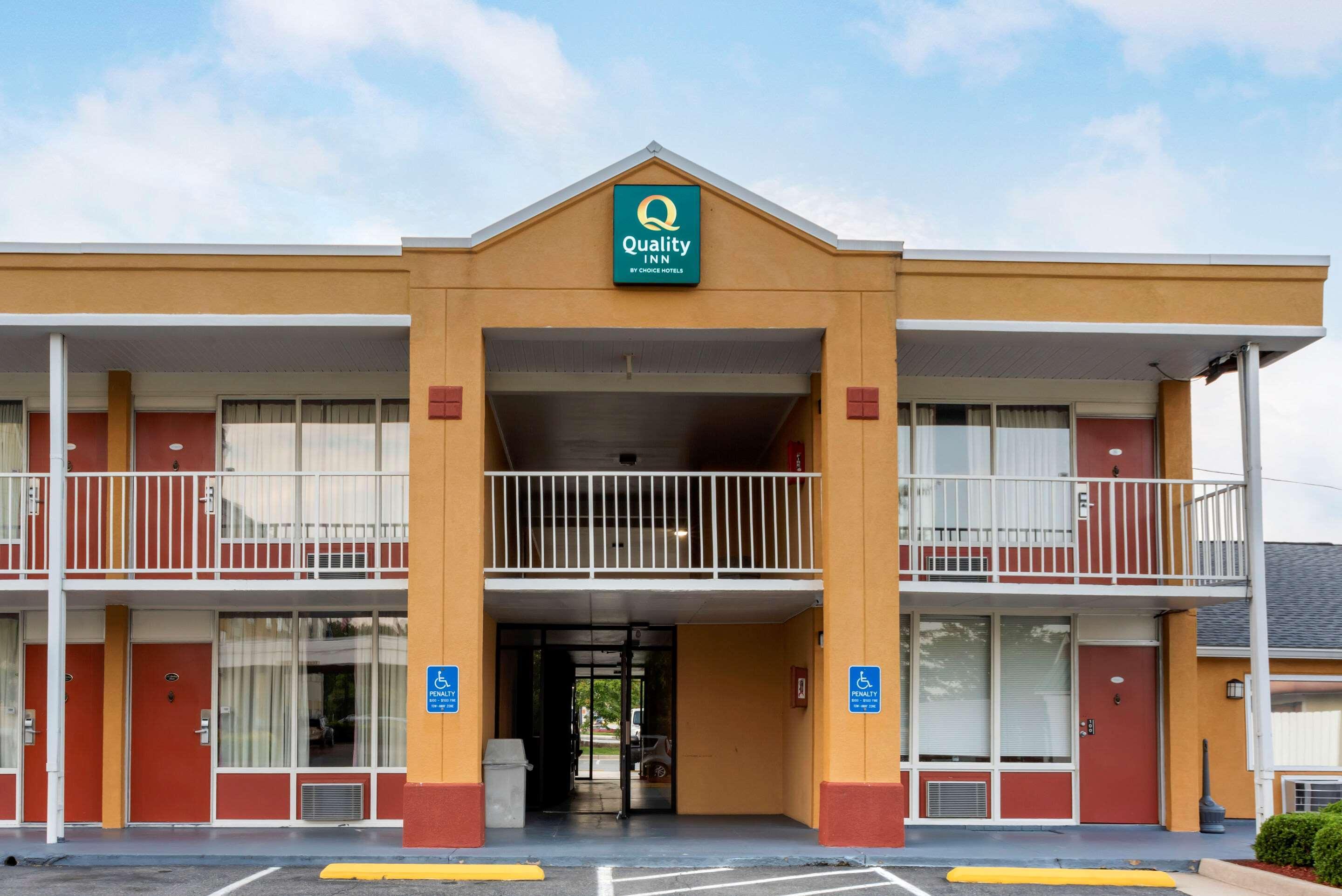 Quality Inn Fredericksburg Near Historic Downtown Esterno foto